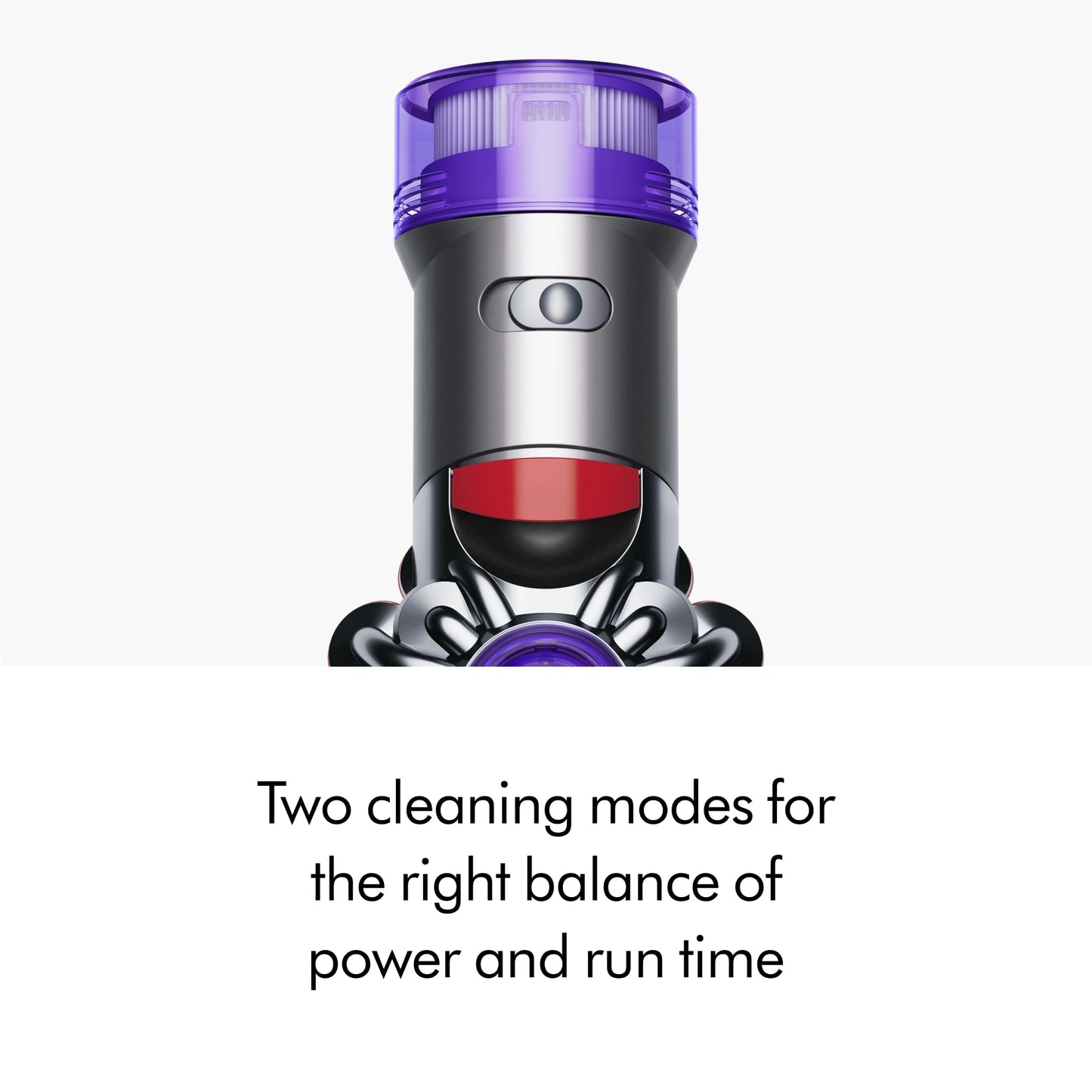 Dyson V8 cordless vacuum, converts to handheld, strong suction, detangling brush, 40 min runtime.