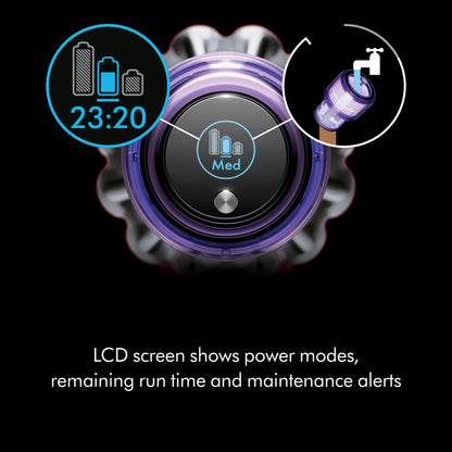 Dyson V11 Origin cordless vacuum, 185AW suction, up to 60 min runtime, converts to handheld.