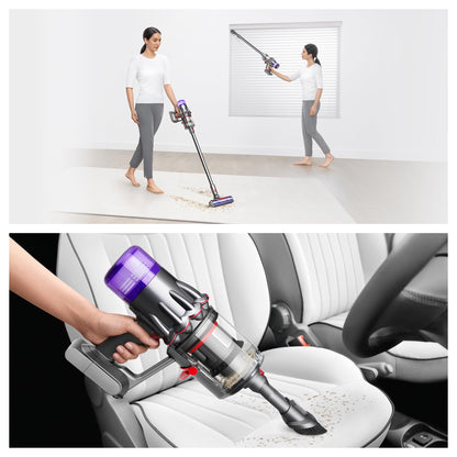 Dyson V9 Motorbar cordless vacuum, 100AW suction, detangling brush, converts to handheld.