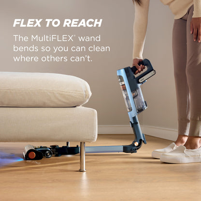 Shark PowerDetect Speed Clean & Empty, auto-empty cordless vacuum, 60 min runtime, lightweight design.